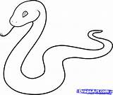 Snake Drawing Draw Kids Step Snakes Cartoon Animals Easy Clipart Drawings Cliparts Dragoart Outline Python Baby Steps Short Favorites Add sketch template