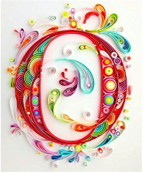 quilling letters template