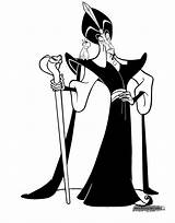 Aladdin Jafar Iago Disneyclips Guards Wonders sketch template