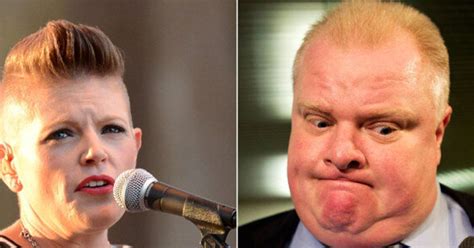 Dixie Chicks Natalie Maines Pokes Fun At Rob Ford Huffpost News