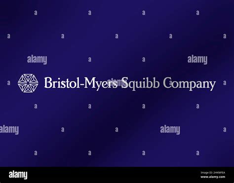 bristol myers squibb company logo stock photo alamy