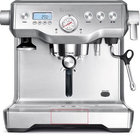 breville besxl dual boiler espresso machine  pre infusion