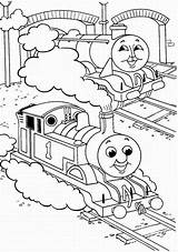 Coloring Pages Diesel Thomas Popular Tank sketch template