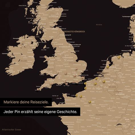 europakarte poster sonar black mit personalisierung landkarte europa