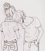 Couple Cute Pencil Drawing Sketches Drawings Couples Tumblr Coloring Easy Sketch Cartoon Anime Pages Draw Together Paintingvalley Teens sketch template