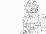 Coloring Pages Gogeta Dragon Ball Line Dbz Printable Fusion Draw Vegetto Gif Comments Library Clipart Choose Board sketch template