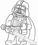 Maul Darth Coloring Getcolorings Lego sketch template