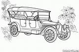 Carros Antigos Packard Pintar Antiguos Royce Automobil Voiture Voitures Anciennes Colorkid Stare Cadillac Kolorowanka Epoca Samochody Kolorowanki Stary Antike Blitz sketch template