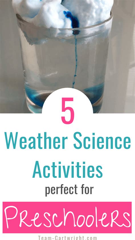 easy weather science experiments  preschoolers  toddlers