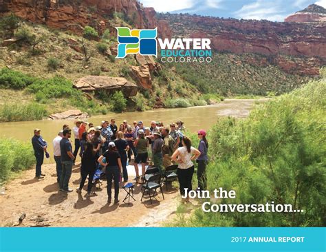 2017 water education colorado annual report by water education colorado