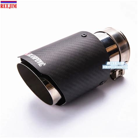 akrapovic exhaust car carbon fiber exhaust tip car styling exhaust pipe akrapovic