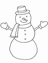 Coloring Pages Winter Printable Snowman Coloringpagebook Advertisement sketch template