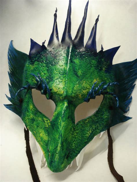 dragon mask  myownformoftherapy  deviantart