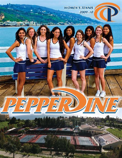 2009 10 Pepperdine Women S Tennis Media Guide By