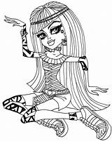Monster High Cleo Nile Coloring Pages Malebog Kolorowanki Characters Color Tegninger Dibujos Desenho Colorings Colouring Til Print Dla Farvelægning Choose sketch template