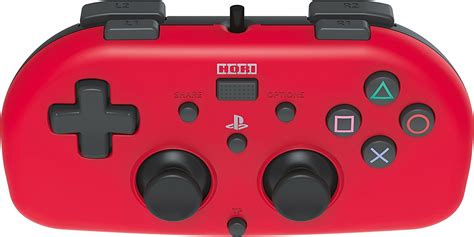 manette mini gamepad rouge hori ps