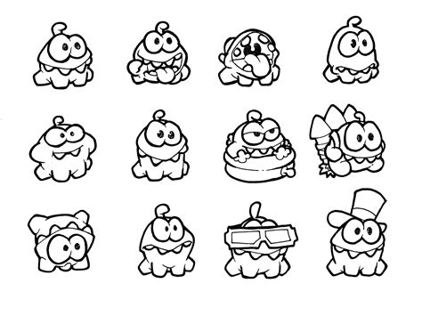 cut  rope  coloring pages   goodimgco