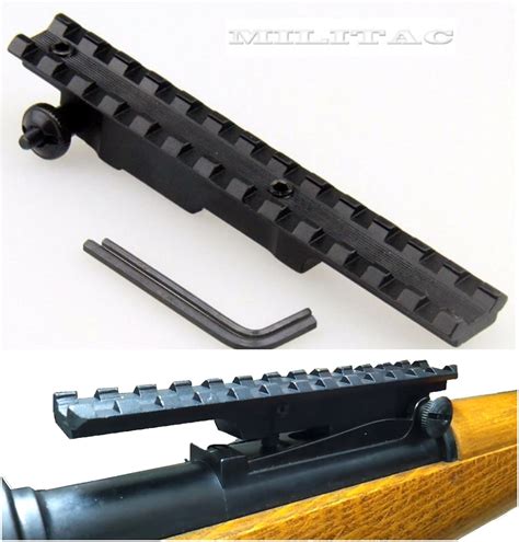 Mauser K98 Picatinny Weaverschiene Schiene Zielfernrohr Montage 13 Slot