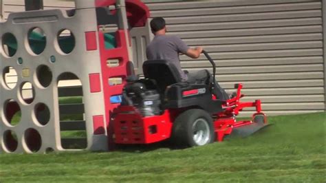 snapperpro sx commercial  turn mower youtube