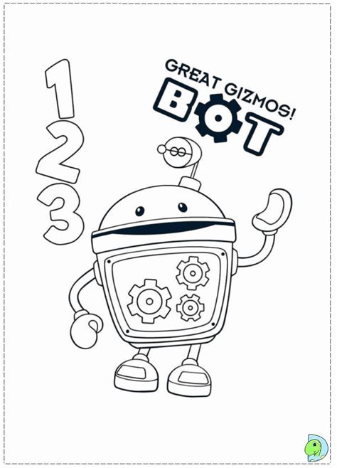 umizoomi coloring page coloring home