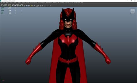 dc model batgirl 3d model cgtrader