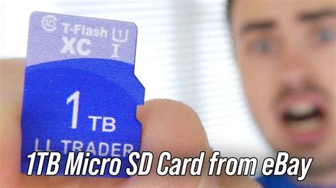 bought  tb micro sd card  ebay real  fake youtube