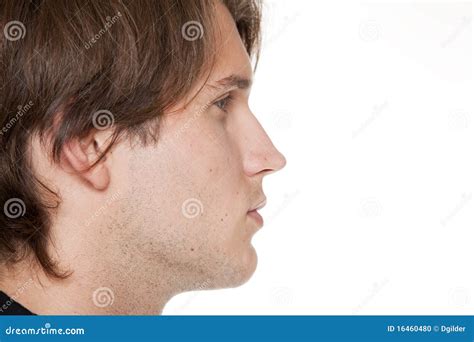 businessman closeup side view stock photo image