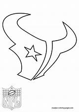 Texans Coloring Logo Pages Houston Nfl Football Stencils Stencil Team Astros Logos Drawing Dallas Cowboys Printable Template Clipart Sports Maatjes sketch template