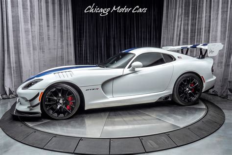 dodge viper acr gts  final edition  produced chicago motor cars  official