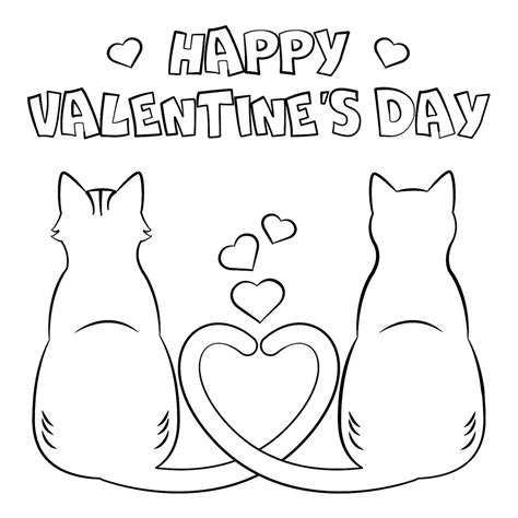 valentines themed coloring pages