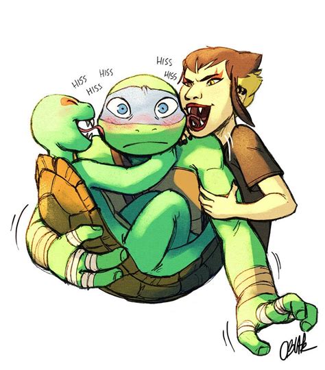 hiss hiss kiss hiss  winterheath teenage mutant ninja turtles artwork teenage mutant ninja