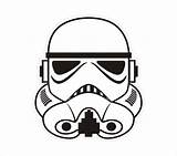 Stormtrooper Draw Clipart Wars Star sketch template