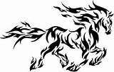 Tribal Horse Tattoo Tattoos Animal Designs Cool Animals Flame Drawings Clipart Animales Tribales Cliparts Drawing Clip Silhouette Library Numbers Race sketch template