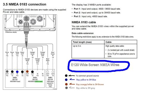 garmin nmea  wiring diagram
