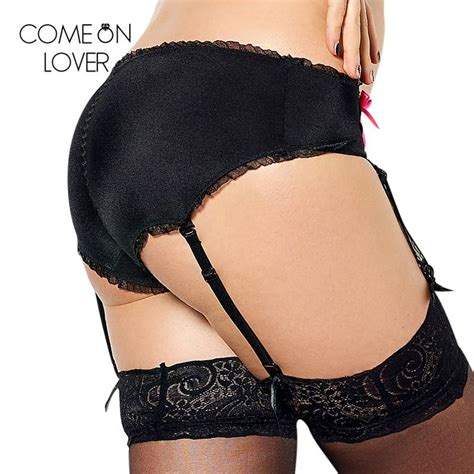 2020 Pe5088 Comeonlover Open Crotch Black Sexy Panties Underwear Plus