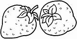 Strawberry Coloring Frutas Morango Dibujos Fruta Verduras Morangos Strawberries Foami Kolorowanki Colorare Kleurplaat Fragole Supercoloring Kolase Buah Aardbei Caritas Colección sketch template