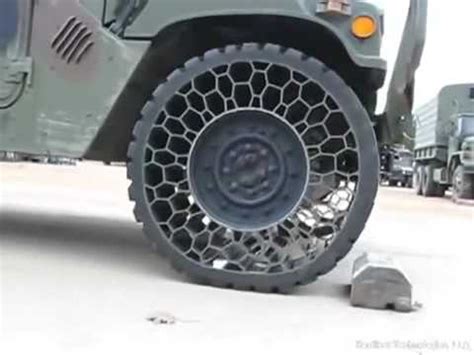 cool  army tire technology  air required  deflate youtube