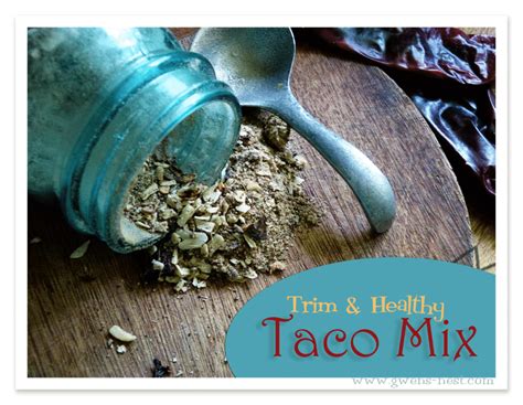 taco seasoning recipe gwen s nest recipe seasoning recipes trim