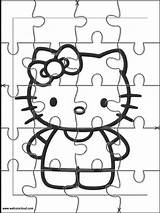 Kitty Hello Puzzle Puzzles Activities Kids Websincloud Games Printable Jigsaw Cut Crafts Pages Coloring Choose Board Cute Cat sketch template