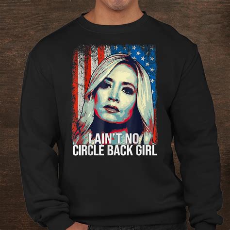 Kayleigh Mcenany I Aint No Circle Back Girl American Flag Shirt