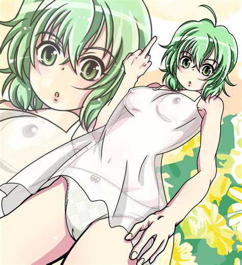 Rule 34 Breasts Cameltoe Green Hair Ichiban Ushiro No
