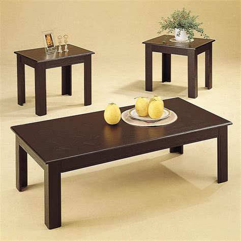 Wood Coffee Table Sets