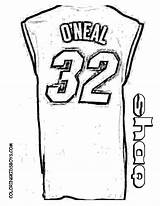 Coloring Jersey Basketball Pages Ages Coloringhome sketch template