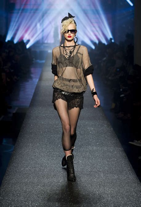 Gaultier Brings The 80s Back With Fashion Homages To Grace