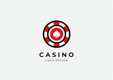 vector vintage monochrome casino logo template