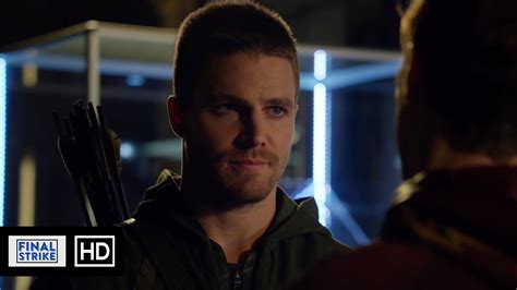 Oliver Queen And Barry Allen Agree To Team Up Scene Arrow 3x08 Youtube