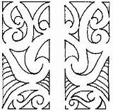 Maori Designs Colouring Patterns Pages Border Coloring Pattern Borders Drawing Waitangi Island Backgrounds Symbols Tattoo Nz Carving Zealand Craft Google sketch template