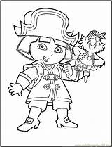 Pirate Coloring Girl Pages Getcolorings sketch template