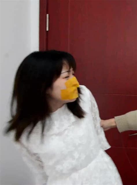 Asian Girl Tape Sealed Tape Gag Over The Nose Girl Flickr