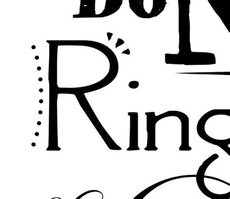 ring  doorbell printable sign  etsy